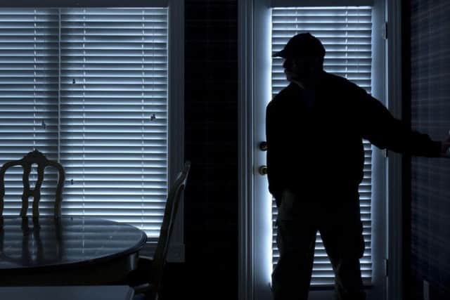 Burglary warnings.
