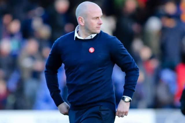 Mansfield Town's Manager Adam Murray - Pic by Chris Holloway