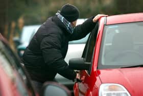 Make sure your car is locked.