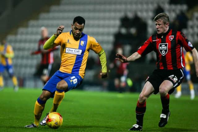 Mansfield Town's Matt Green - Pic Chris Holloway - The Bigger Picture