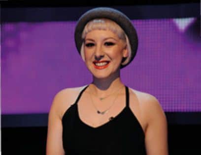 Jade Jones is on ITV matchmaking show Take Me Out. Credit: ITV.