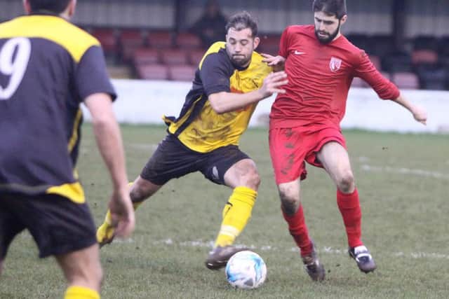 Hucknall Town v Selston (red)