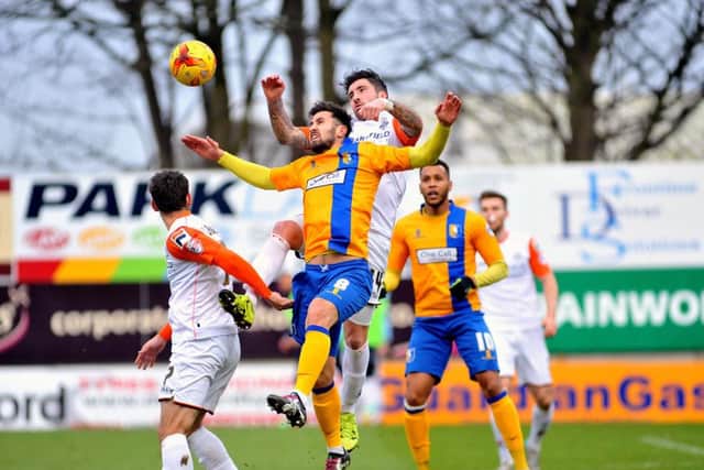 Mansfield Town v Luton Town - Sky Bet League Two - One Call Stadium - Saturday 23 Jan 2016 Chris Clements.