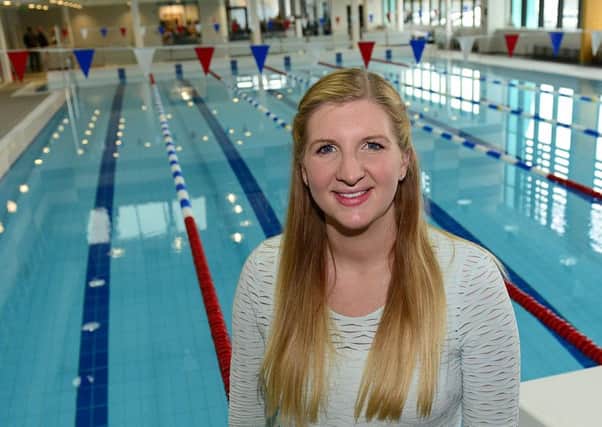 21 March 2015......Rebecca Adlington officially opens Selby Leisure Centre. Picture Scott Merrylees SM1007/70a