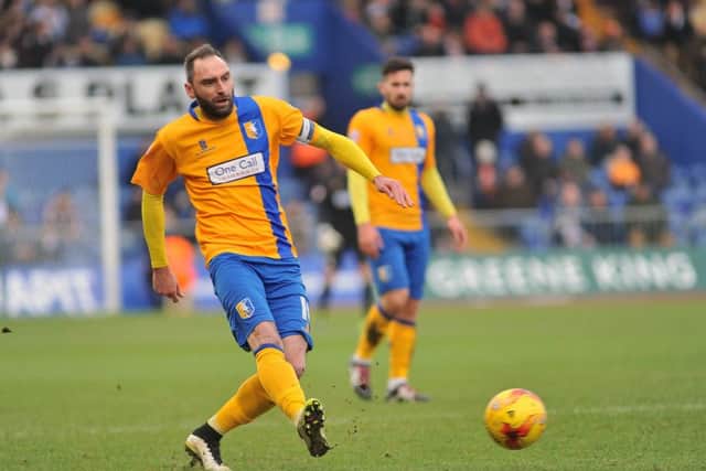 Mansfield Town v Luton Town - Skybet League Two - One Call Stadium - Saturday 23 jan 2016Nicky Hunt