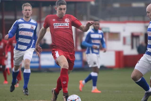 Alfreton v Nuneaton (blue), Sam Jones