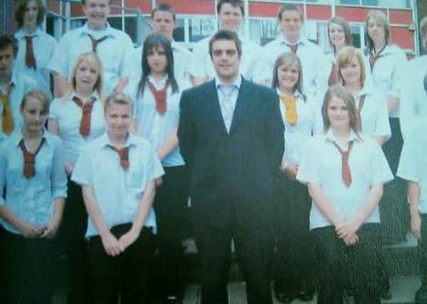Mr Bysouth is remembered by Vikki Taylor, in his class of 2007 (middle row, two from the left).