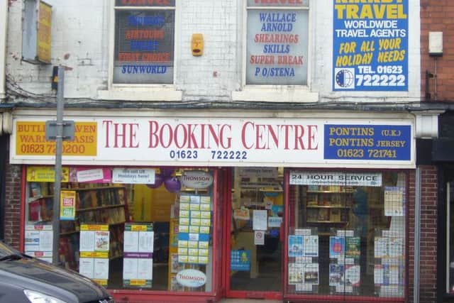 BEFORE: The former Kirkby Travel Booking Centre in Station Street.