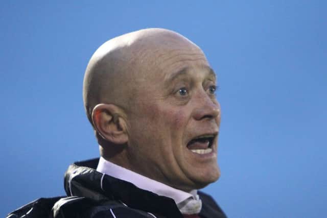 Alfreton Town boss Nicky Law.