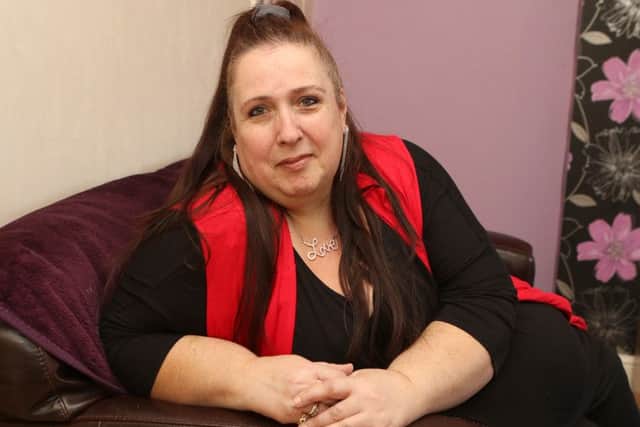 Divina at her home in Bolsover