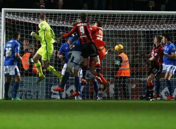 Goalkeeper Barry Roche scored a dramatic late goal this week