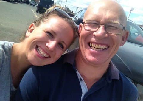 Neil Gregory has been left devastated after his daughter Caitlin was left in a coma after being hit by a car.