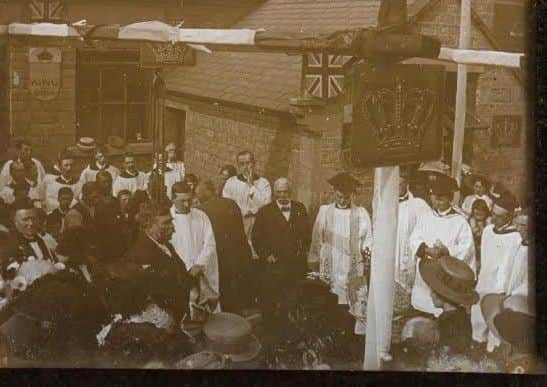 Coronation at Hucknall June 22 1911
