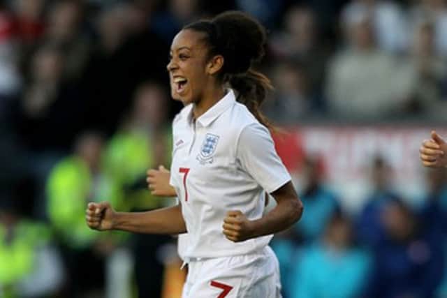 Jess Clarke goal celebration