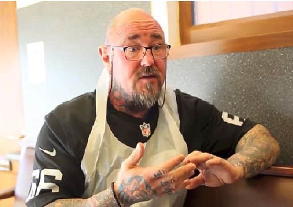 Paul Green, from The Monster Shop in Mansfield