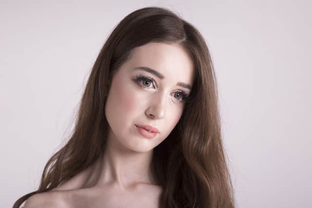 Hannah Gregory, 22, from Sheffield University, boasts the same impossible body proportions and blank facial features as a Barbie. Pictures by News Dog Media, Pesala Bandara