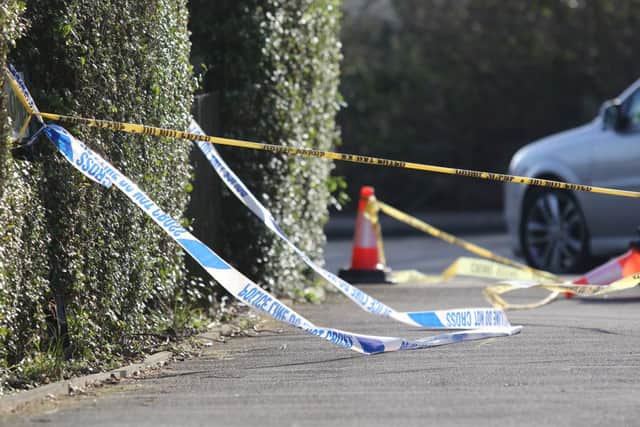 Police incident Bailey Grove Road