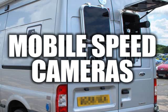 Mobile speed cameras are out and about on the streets of Nottinghamshire.