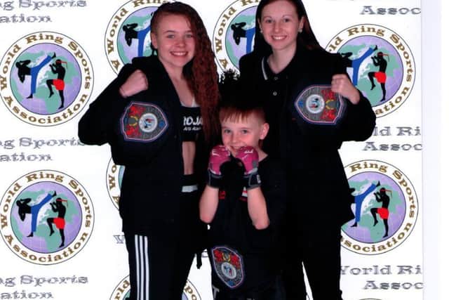 Lucie, Kyle and Josie Callan