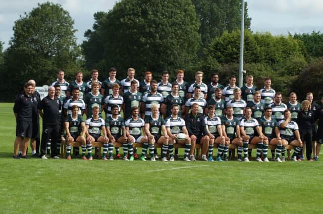 Hall-Fast has given its support to Nottingham Rugbys Academy by sponsoring the back of the shirt.