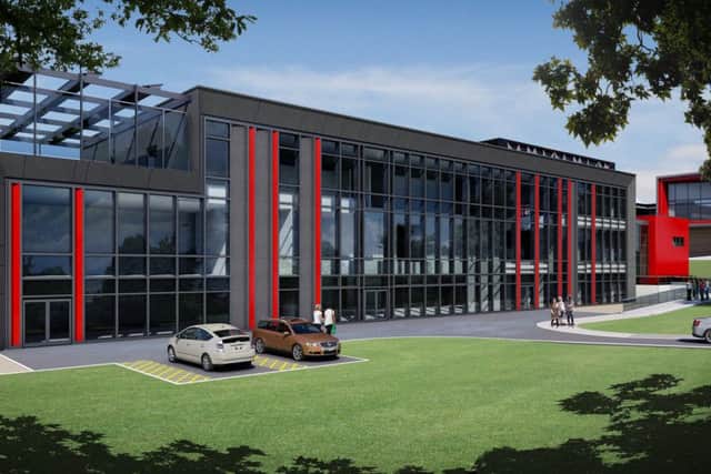 Â£6.5m Vision University Centre. New university centre for Mansfield and Ashfield.