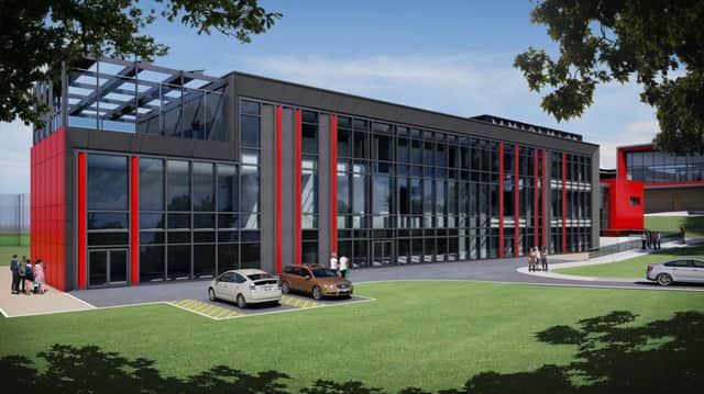 Â£6.5m Vision University Centre. New university centre for Mansfield and Ashfield.