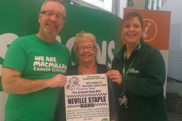 Mac-Stock organiser Graham Parker gives away tickets to say thanks to Macmillan nurses. He is putting together the two-day festival as a thank you after his father died of cancer.