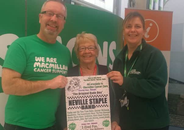 Mac-Stock organiser Graham Parker gives away tickets to say thanks to Macmillan nurses. He is putting together the two-day festival as a thank you after his father died of cancer.