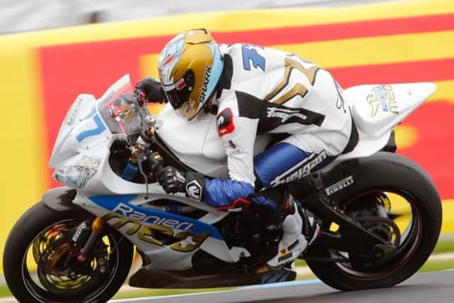 Kyle Ryde in action