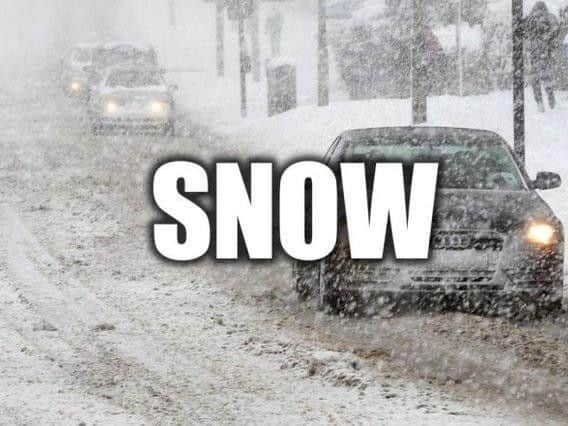 The Met Office is warning of snow.