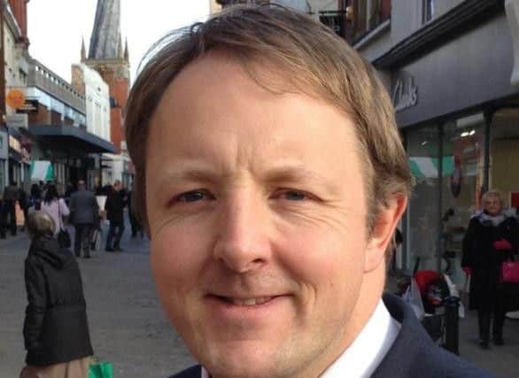 Chesterfield MP Toby Perkins.