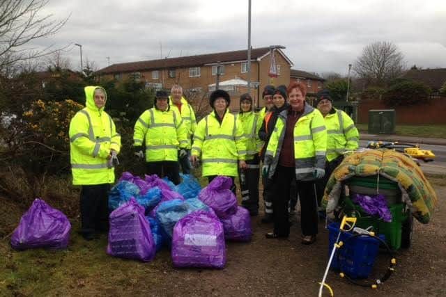 20 Bags collected at Oak Tree Mansfield Clean for the Queen with The Oak Tree Conservation