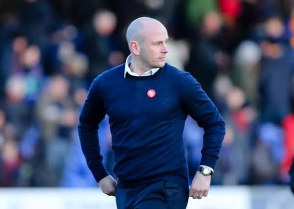Mansfield Town's Manager Adam Murray - Pic by Chris Holloway