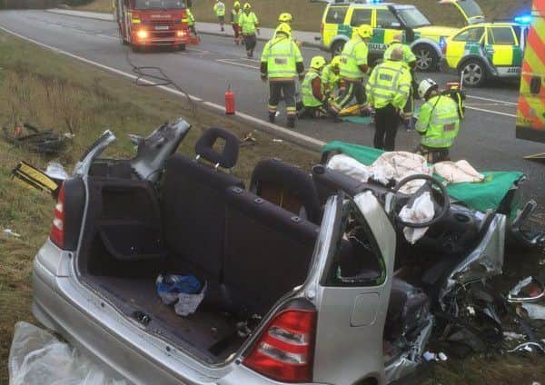 Crash in Sutton