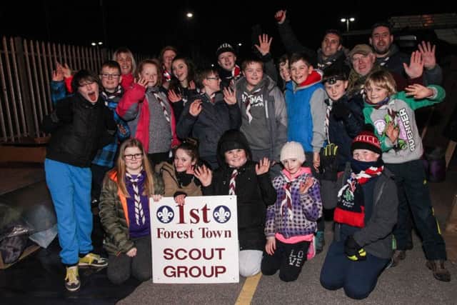 Mansfield Big Snorers raise more than Â£20,000 to support towns homeless More than 120 people slept under the stars in Mansfield on Friday night as they raised around Â£20,000 support homeless people in the town. The hardy volunteers were taking part in Frameworks 12th annual Big Snore sleep  out  the second to be held at Mansfield Town FCs One Call Stadium. Participants, who each raised sponsorship money before taking part in the event, were raising money for Frameworks Mansfield Appeal, which funds vital resettlement work with former rough sleepers  helping them into homes of their own. The Big Snore has become an incredibly popular challenge from extremely humble beginnings at St Marks church, where it began to raise funds for a single washing machine and a team of only two fundraisers. For the first time in several years, rough sleeping is on the rise all over Nottinghamshire, including in Mansfield. 1st Forest Town Scouts
