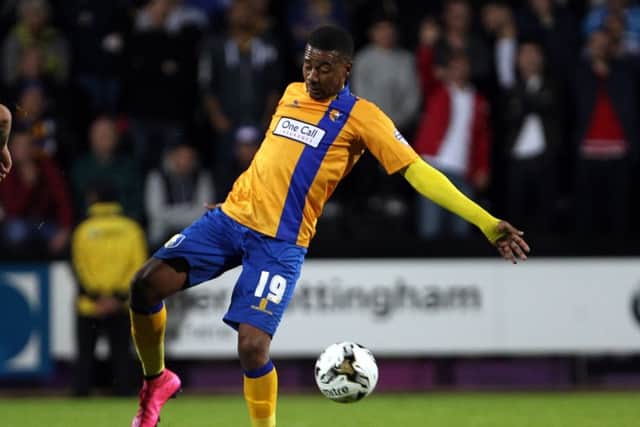 Mansfield Town's Reggie Lambe
Picture by Dan Westwell