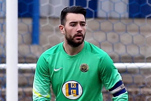 Steve Hernandez put in a fine display for Clipstone but it wasnt enough to save them from defeat.