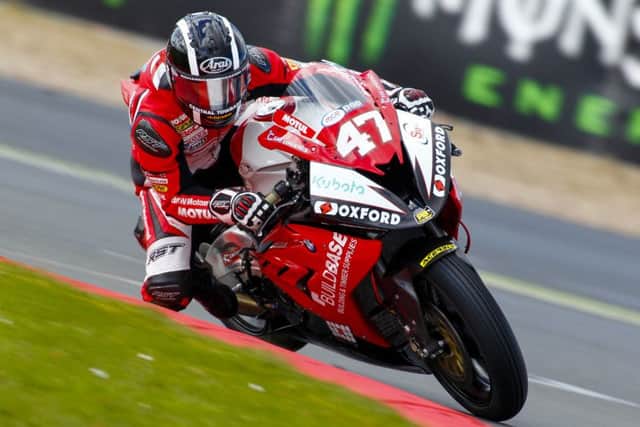 Richard Cooper in action at Silverstone