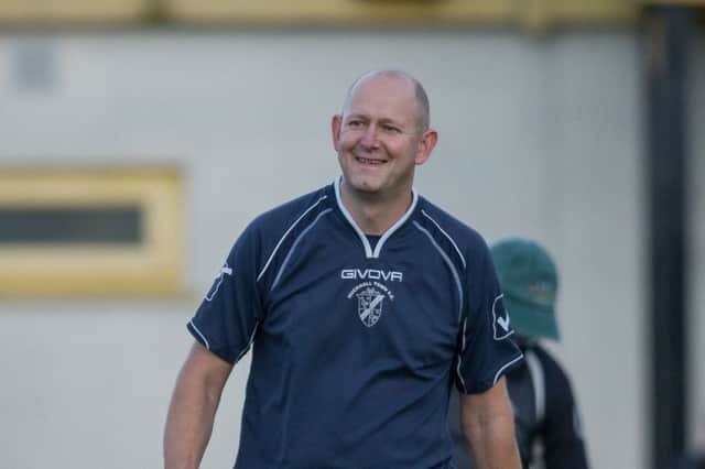 Hucknall Town manager Andy Graves - Pic by James Williamson