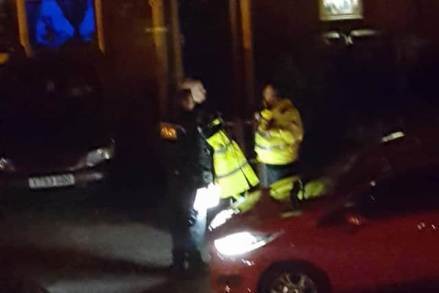 Police were called to a Mansfield street and after being admitted to hospital, a young child has reportedly died.