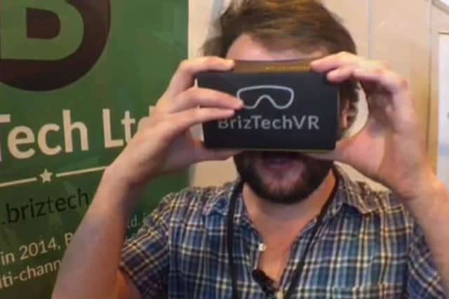 Google Cardboard headset fromwww.briztech.co.uk gets you into the world of Virtual Reality for just 15