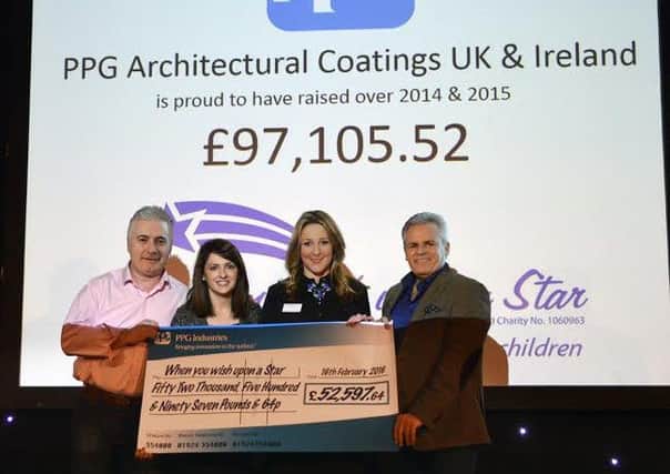 The partnership between PPG and When You Wish Upon A Star has raised more than Â£97,000 for the children's charity
