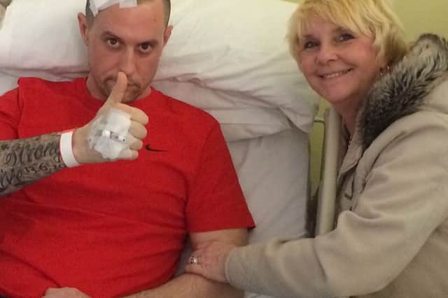 Jack and his mother Sandra