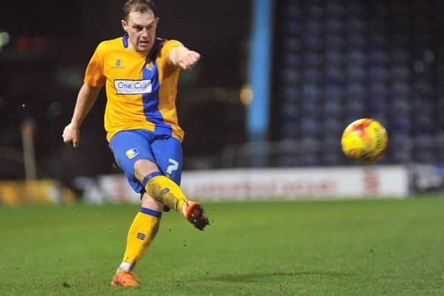 Adam Chapman could be a doubt for the Notts County game.