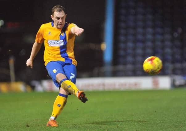 Adam Chapman could be a doubt for the Notts County game.