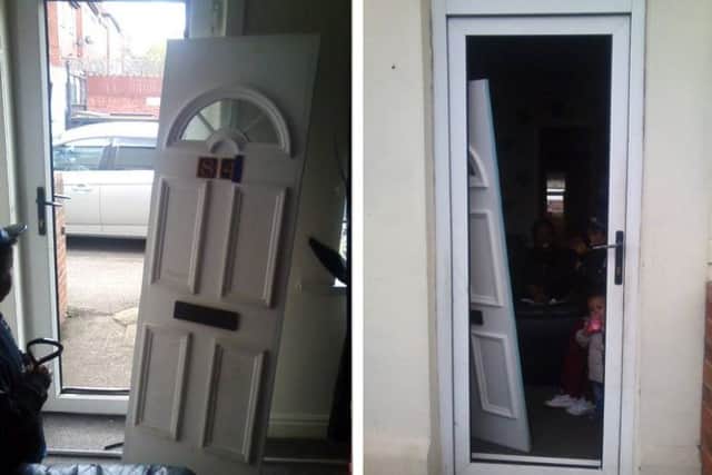 A Mansfield mum was left terrified after burglars broke into her house, leaving it unscured for a whole night despite Nottinghamshire Police being called.