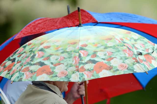 Typical British summer weather.