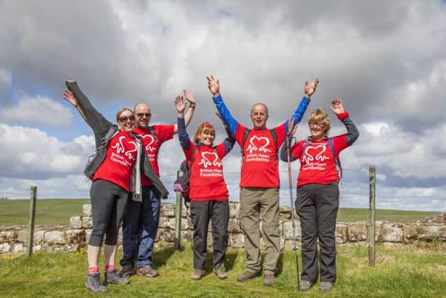BHF walk