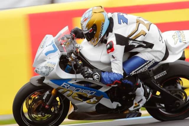 Kyle Ryde in action