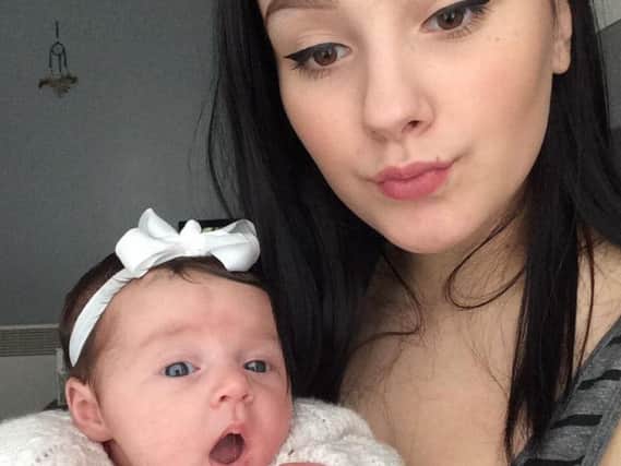 Mum Catherine Porter was astonished when a Pharmacist tried to cover her up while breastfeeding.